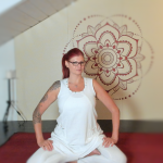 Yogalehrerin Nicole Stahnke